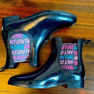 Women’s Juicy Couture short rain boot size 8